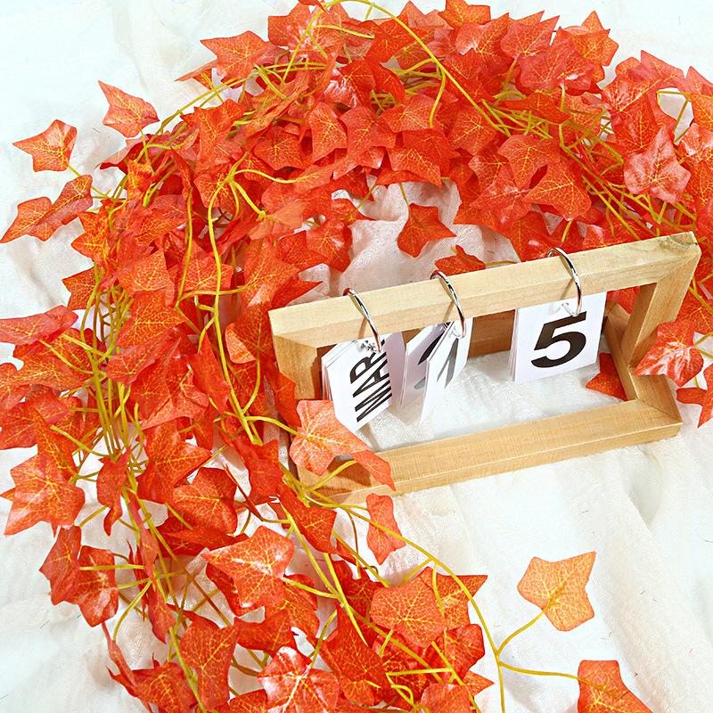 Simulation Grape Leaf Vine Vine Decoration Green Leaf Vine, Simulation Plant Leaf Vine Ceiling Green Plant Creeper