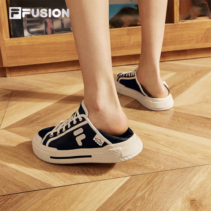 

FILA FUSION Women s Slip-On Canvas Board Shoes 36.5
