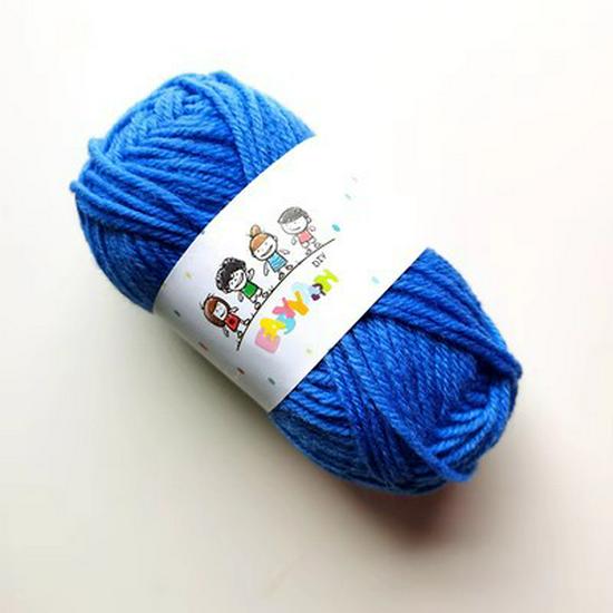 12-Color Children's DIY Yarn Balls for Kindergarten Weaving and Crafts