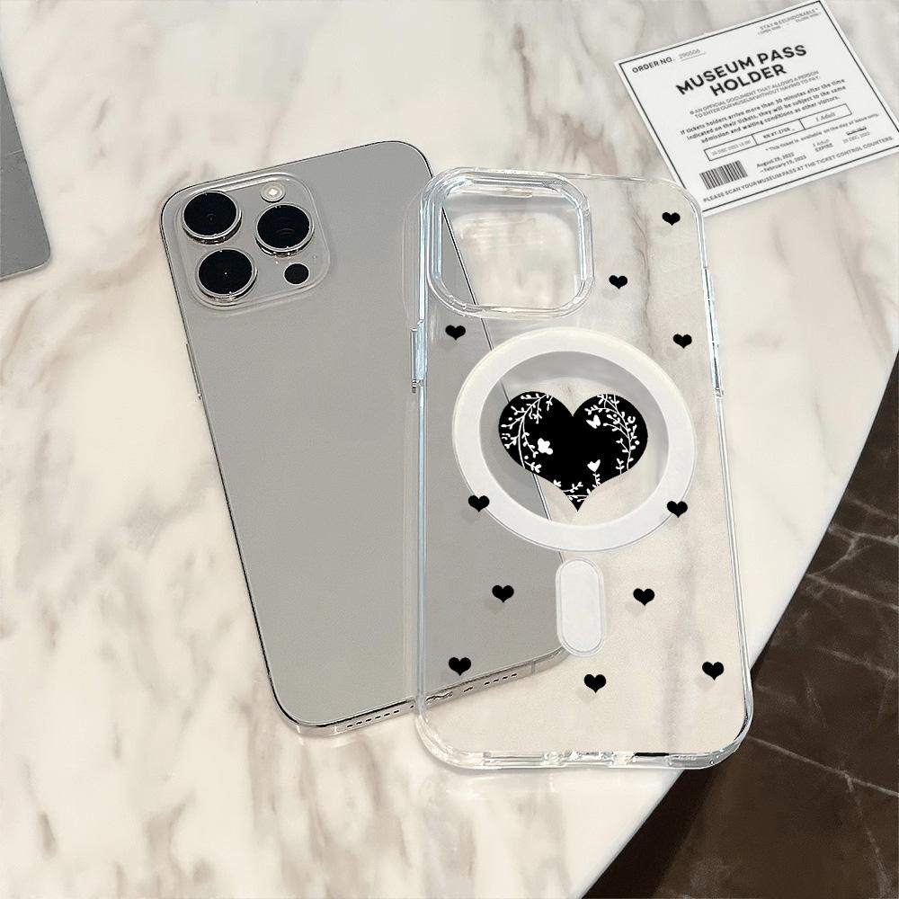 Magnetisk telefondeksel for iPhone 11 12 13 iPhone 13 14 15 Pro 15 16 Pro Max Samsung A15 A16 A25 A26 A55 A56 S25 S24 S22 S23 Ultra S25 Edge