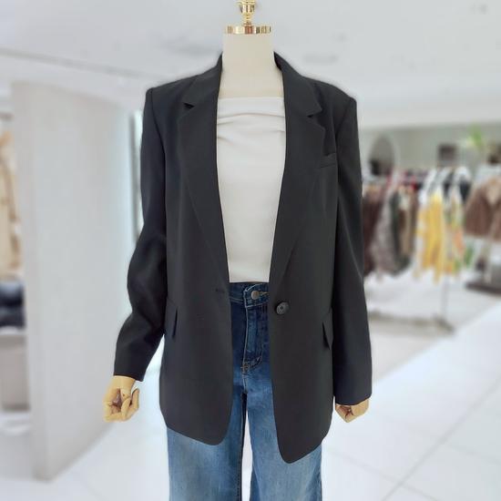 Abfz Women's Casual Jacket Basic Line Simple Fit (AZA1HJ09)