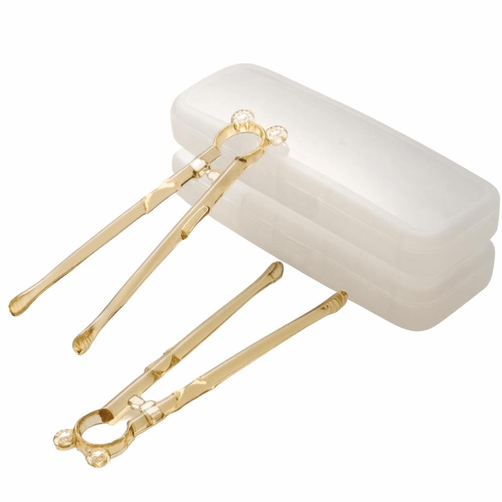 

2pcs/set Anti Slip Training Chopsticks Bear Shape Beginner Chopstick Learning Chopsticks Gift 2pcs/set