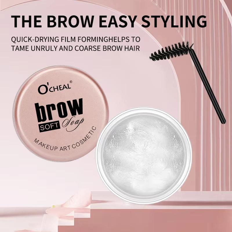 Eyebrow Styling Gel 3D Feathery Wild Brow Wax Waterproof Long Lasting Easy To Wear Shaping Eyebrows Makeup Sculpt Soap Cosmetics