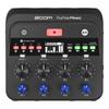 ZOOM P4 Next Podcast 4 XLR Inputs Recorder, Black,