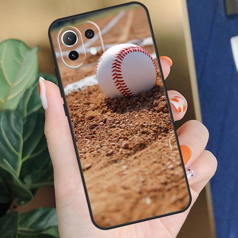 Baseball Case For Xiaomi 15T 14T 13T Pro 14 15 Ultra 17 Pro Max POCO X7 F8 Pro X5 X6 F5 F6 F7 Coque