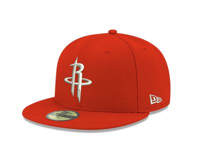 New Era NBA Offiziell 59FIFTY Fitted Cap Rot Herren