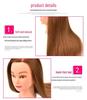 Real Hair Doll Head: Practice Updo, Braiding, Perm, Curl & Styling for Hairdressing Apprentices