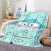 17 Styles Hangyodon Cartoon Blanket for Sofa King Size Cute Soft Flannel Throw Fluffy Bed Blanket New Born Winter Blanket Gift