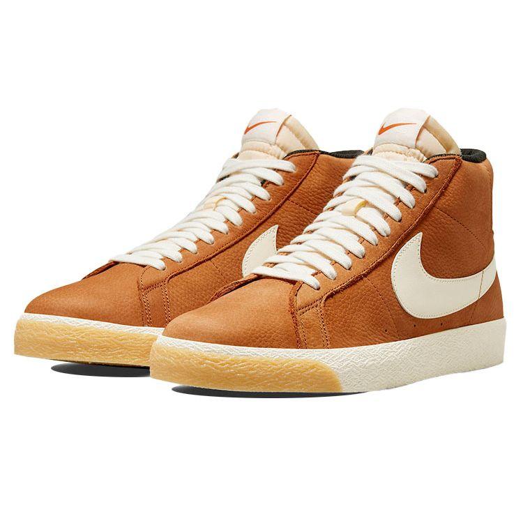 Nike Marynarka SB Mid ISO Ciemny Russet Męskie Sneakersy Brązowe Żaglowe DC8911-200