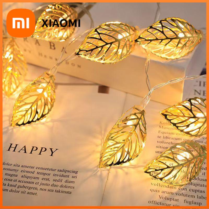 Xiaomi 10/20 LEDs Fairy String Lights Leaves Garland Lamp For Festival Living Room Wedding Christmas Decoration Fairy String Lights