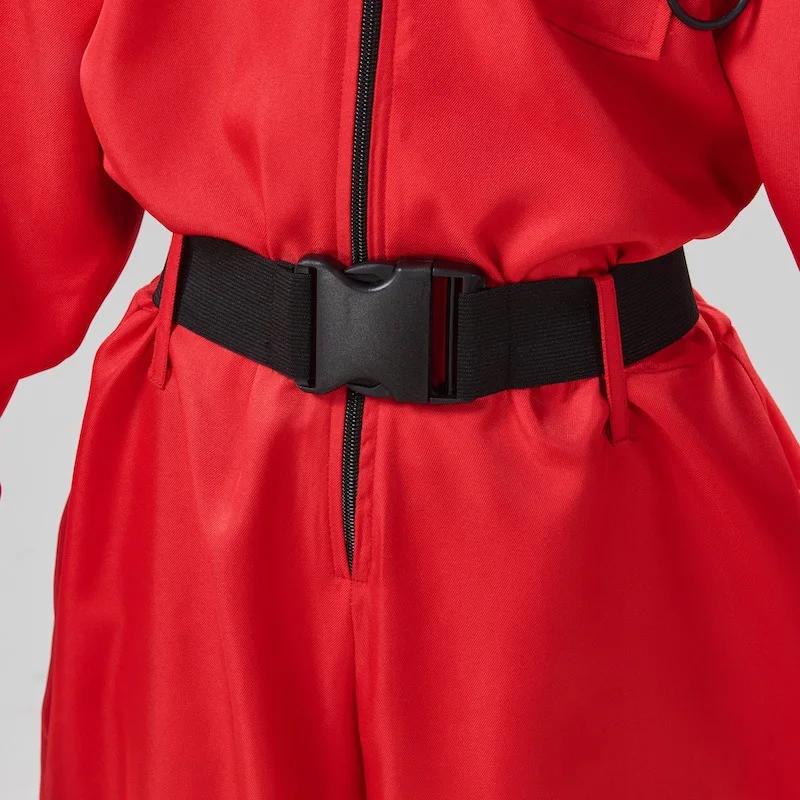 Games Cosplay Red Calamari Costumes For Adult Jumpsuit Halloween Party Horror Game Costumes Tracksuit Outfits Role Play Costumes