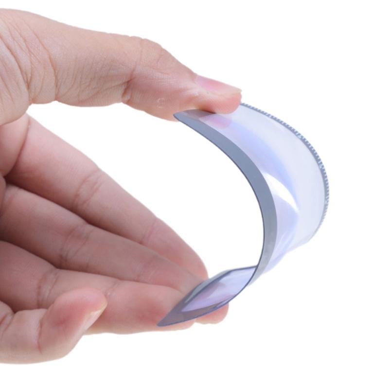 5 Stück 3x Vergrößerungsglas zum Lesen Kreditkartengröße Taschenvergrößerungsglas Vergrößerungskarten für Geldbörse Tragbares Vergrößerungsglas zum Lesen