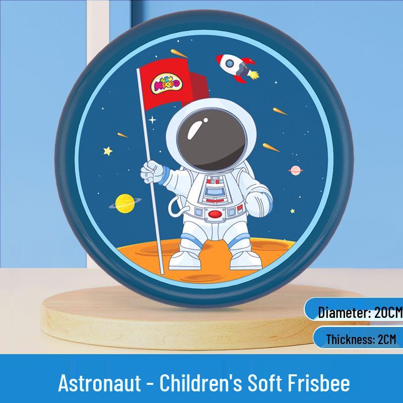 Kids' Soft Safety Frisbee for Outdoor Fun: Boomerang and Competitive Sport Toy for Parent-Child Interaction