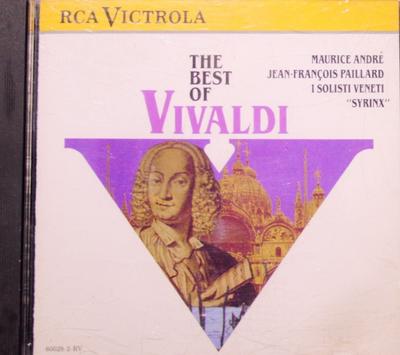 CD VIVALDI - Best of 600282RV US Classical Used