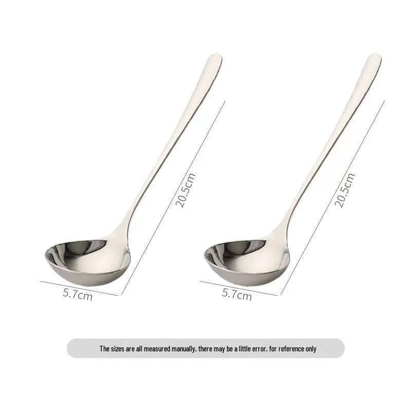 Thickened Stainless Steel Long Handle Soup Ladle