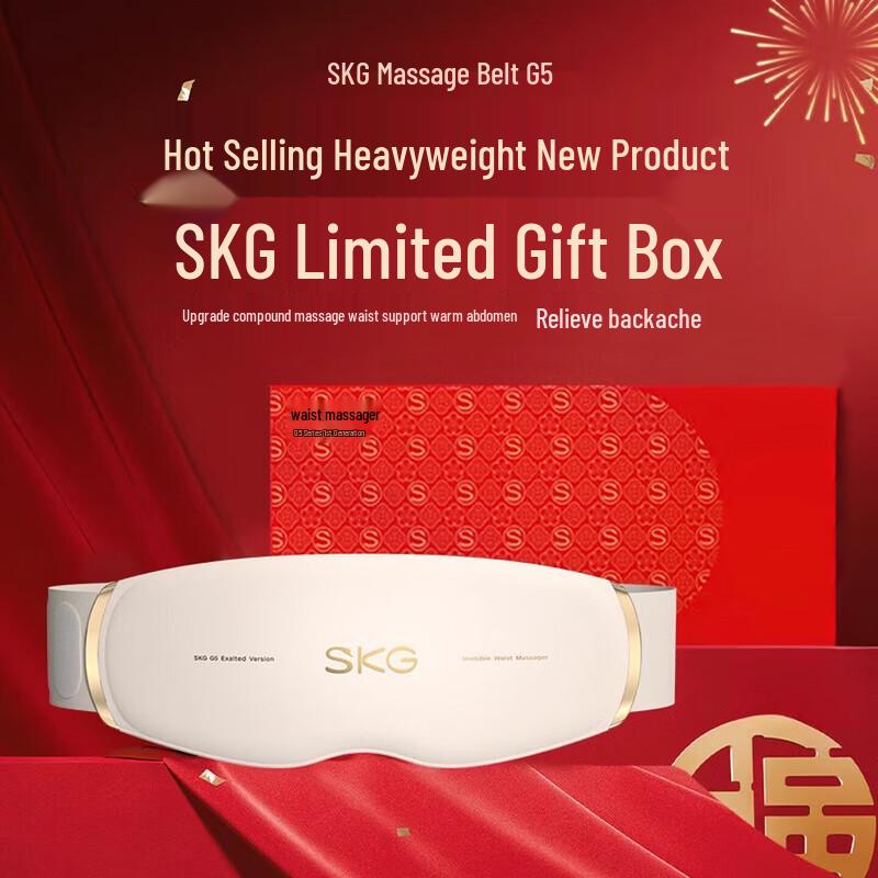 

SKG G5 Mid-Frequency Pulse & Heat Waist Massager CN plug (adapter included)
