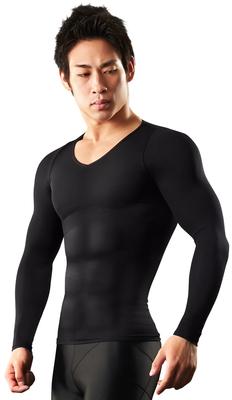 [SPALTAX] Spartax Koszulka Kompresyjna, Długi Rękaw, Kompresyjna Bielizna z Długim Rękawem, Koszulka Kompresyjna, Męska, Długi Rękaw, Męskie Koszulki Kompresyjne (M,