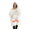Miffy Womens/Ladies Face Blanket Hoodie