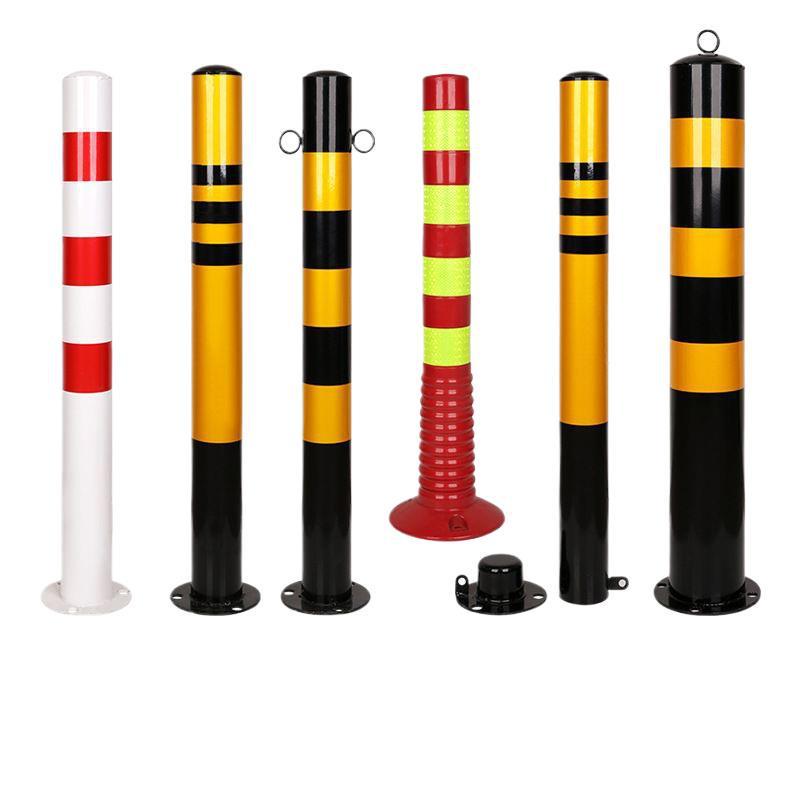 Thickened Steel Guardrail Posts & Anti-Collision Bollards - Road Barriers & Lane Dividers