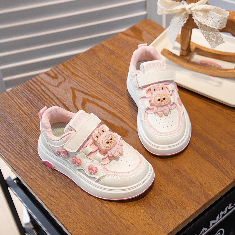 2026 Kids' Cartoon Spring & Autumn Sports Shoes - Girls' Casual & Running Shoes