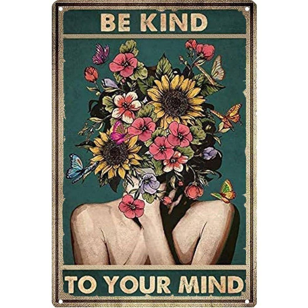 Vintage Antique Style Logo Metal Tin Sign Retro Wall Poster