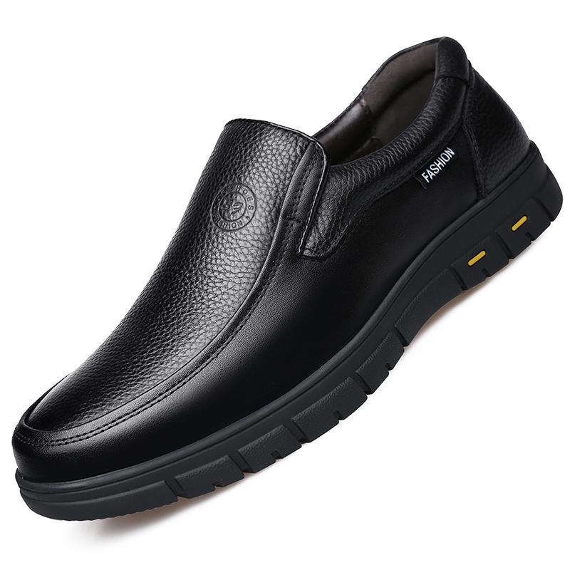 Hochwertige Leder Herren Freizeitschuhe Italienische Luxusmarke Herren Loafer Atmungsaktive formelle Herren Abendschuhe Slip-on Autofahrerschuhe