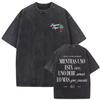 Rapper Bad Bunny Washed Vintage T Shirt Debi Tirar Mas Fotos DTMF World Tour 2026 New T Shirts Men Women Hip Hop T Shirts Summer