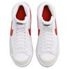 Nike Sneakers per Bambini Nike Blazer Mid 77 GS Bianco Rosso Piccante Cocco DA4086-110