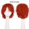 S-noilite Synthetic Short Wig Blue Brown Black Women Men Cosplay Costume Party Head Wigs Hair