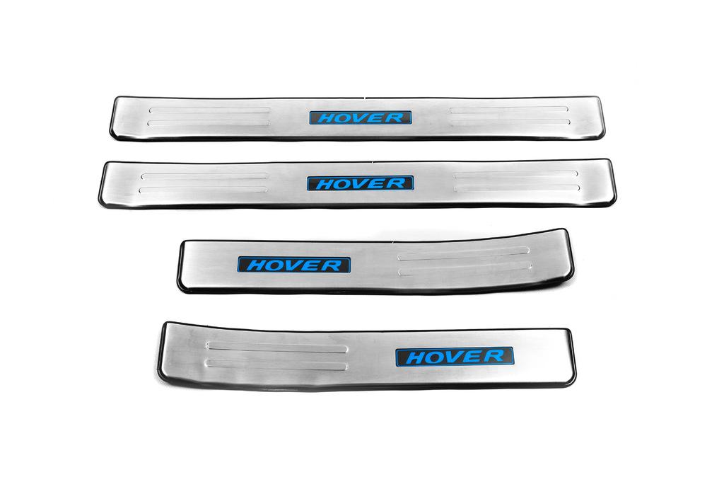 

Door sills Libao LED (4 pcs, stainless steel) for Great Wall Haval H6