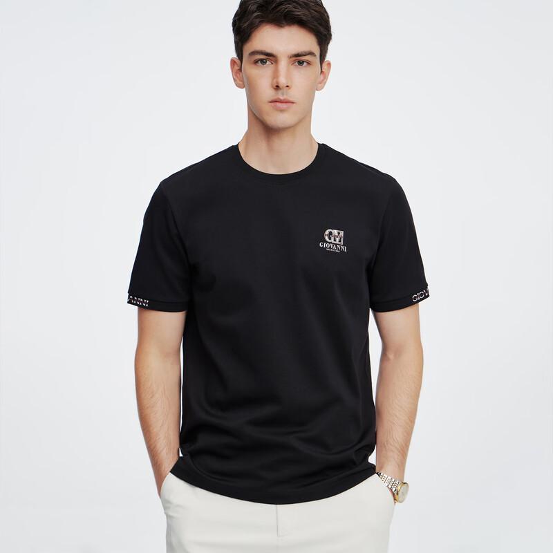 GIOVANNI VALENTINO Men s Casual Letter Short Sleeve T-shirt 3XL
