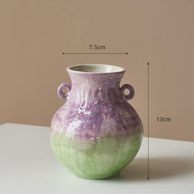 Растения Горшки Украшения для стола Цветочная композиция Керамические вазы Эстетический декор комнаты