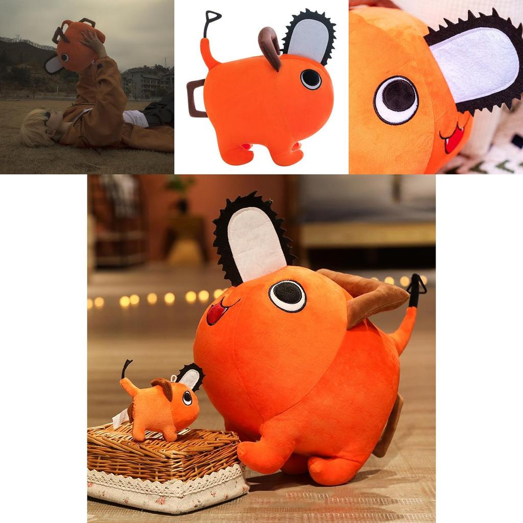 Chainsaw Man Pochita Plush Toy Stuffed Doll For All Ages Soft Squishy Non-toxic Materials Birthday Xmas Gift