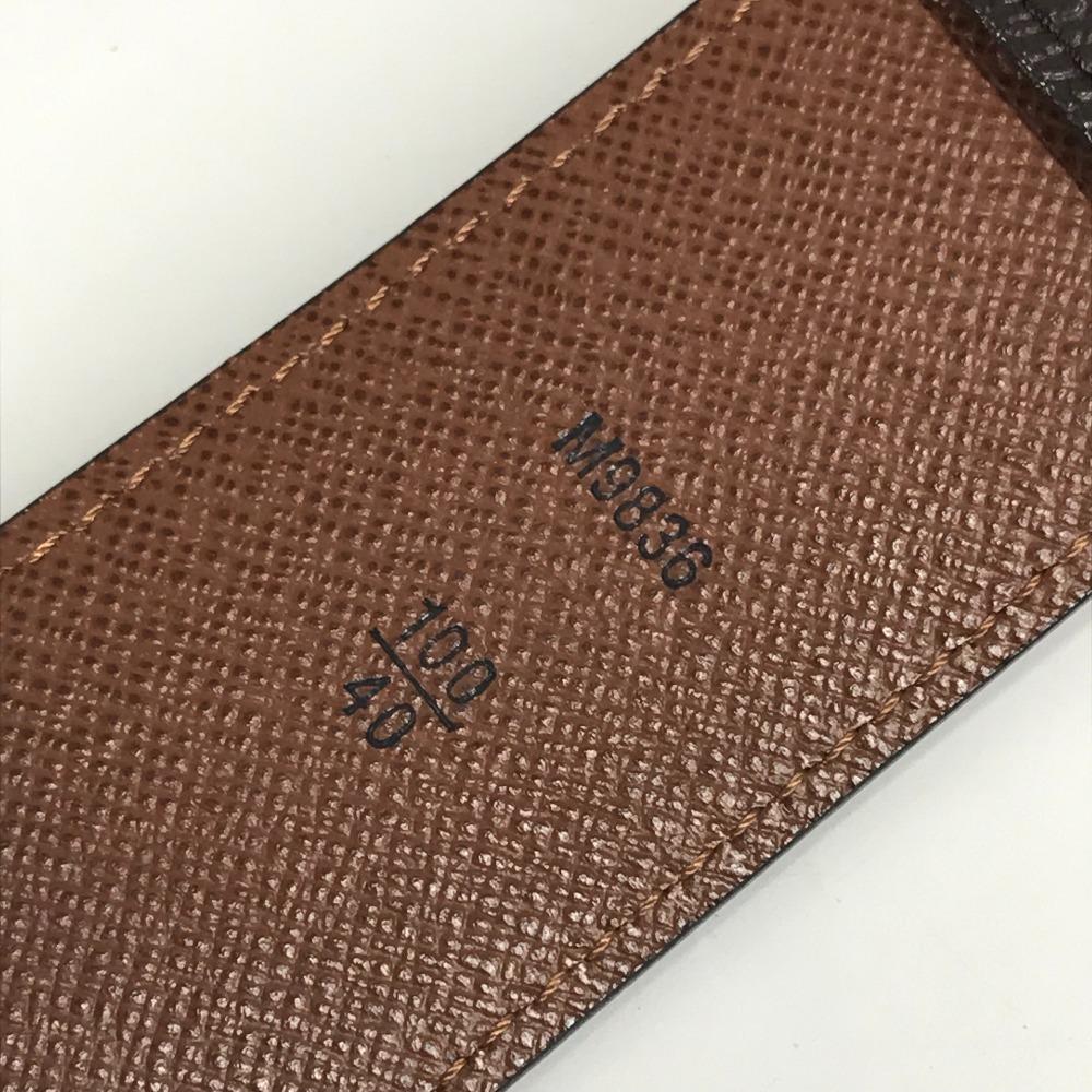 Louis Vuitton M9836S Monogram Ceinture Pochette Duo Belt body bag Waist Pouch