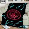 City Football Club Printed Throws Blanket Soft Flannel Blankets for Couch Bed Gifts for Men Women Picnic Blanket Christmas Gifts