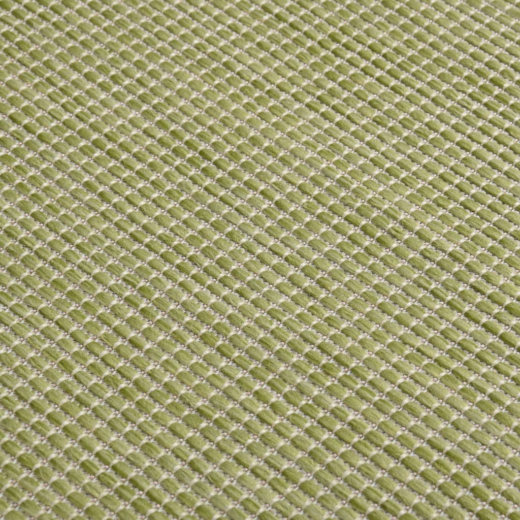 Flatweave Outdoor Rug, 120X170 Cm, Green
