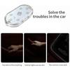 Adjustable Brightness Rechargeable Car Atmosphere LED Light with Touch Operation and Eye Friendly Illumination for Trips