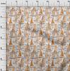 oneOone Cotton Flex Dark Peach Fabric Beach Boat Sewing Fabric By The Yard Printed Diy Clothing Sewing Supplies 40 Inch