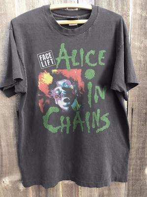 New Alice In Chains Facelift Charcoal Cotton Tshirt Unisex T-Shirt