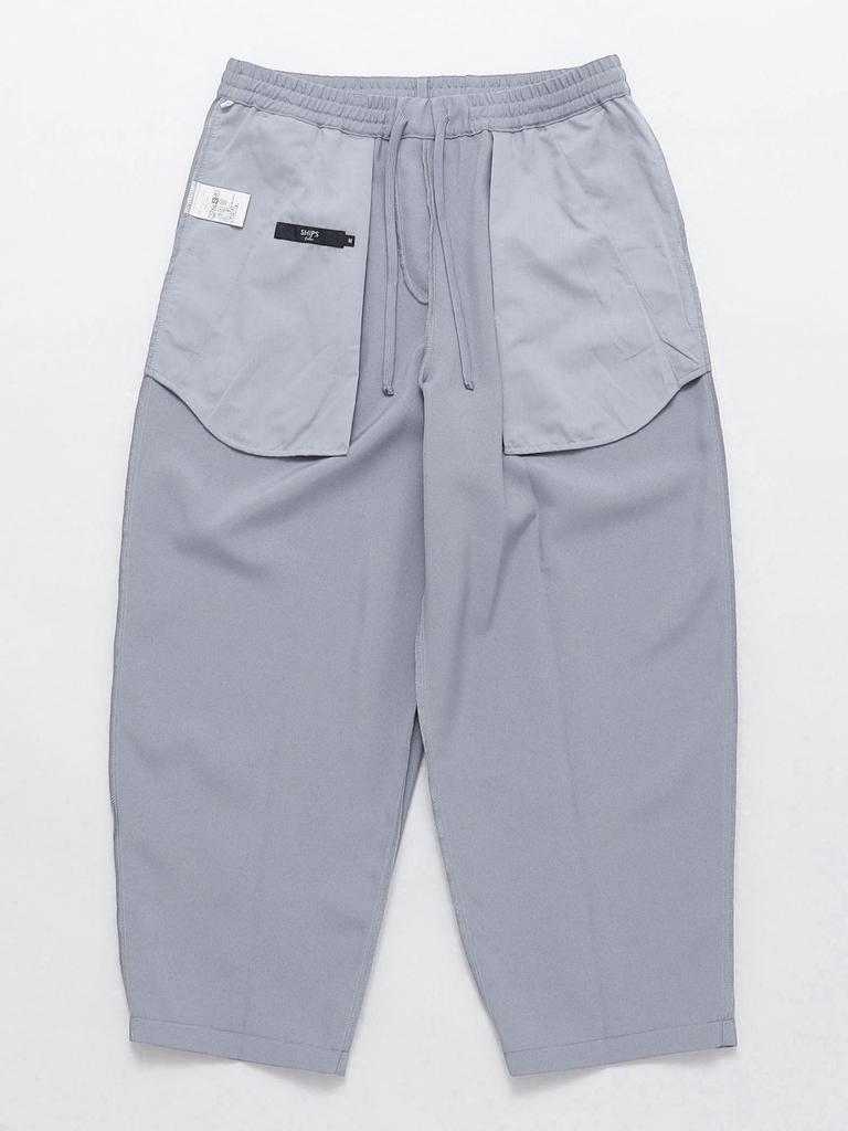 Ships Colors Men's Polytro Wide Tapered Easy Pants, Blue, Size L, 213110230, Compatible with Co-ordination