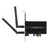 PCI Express WiFi 6 Adapter 3000Mbps for Intel AX200 Pro 802.11ax 2.4G 5Ghz for Bluetooth5.0Black