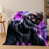 2026 New Legend Rappers Star Art Cartoon Hip Hop Flannel Blanket,Cozy Soft Throw Blanket for Home Bedroom Bed Sofa Cover Gift