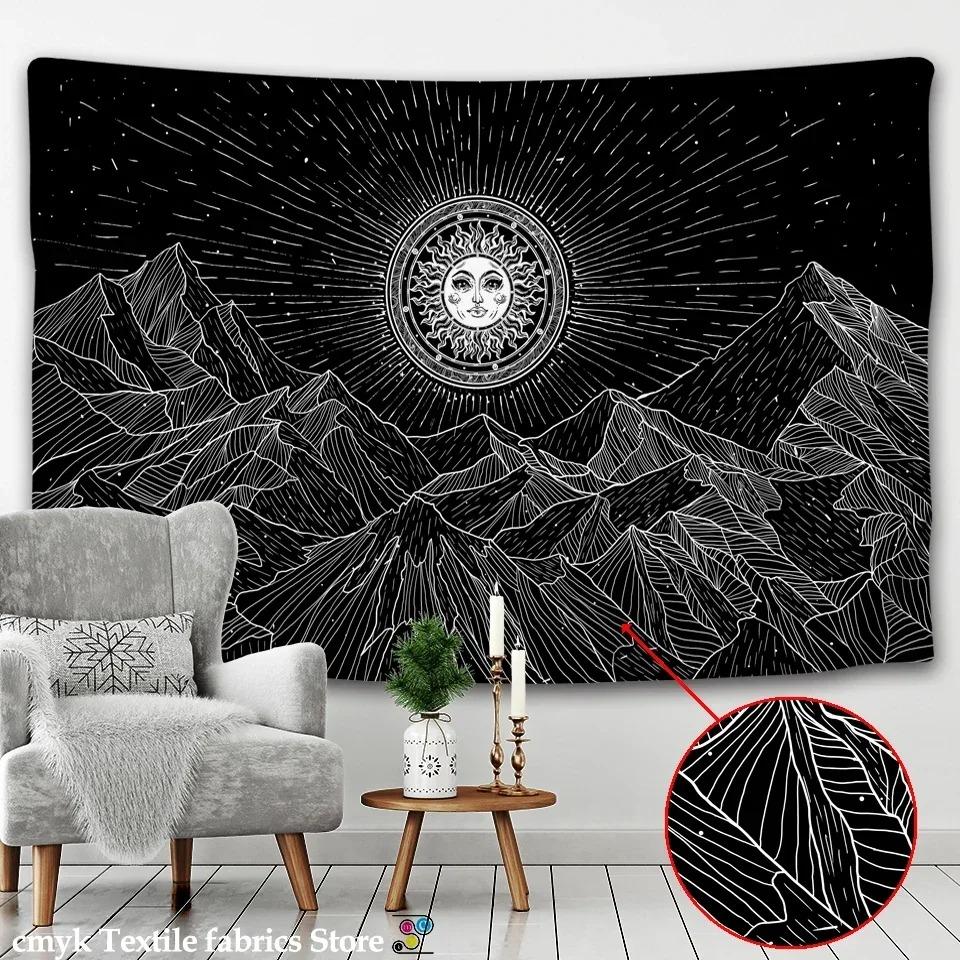 Tarot Tapestry Wall Hanging Astrology Divination Bedspread Beach Mat Witchcraft Mandalay Hippie Mandala Brugeria