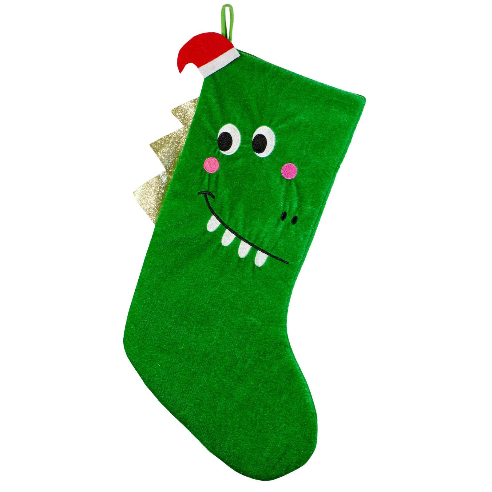 

Christmas Dinosaur Christmas Stockings Christmas Dinosaur Bag Fireplace Children s Decoration One Size