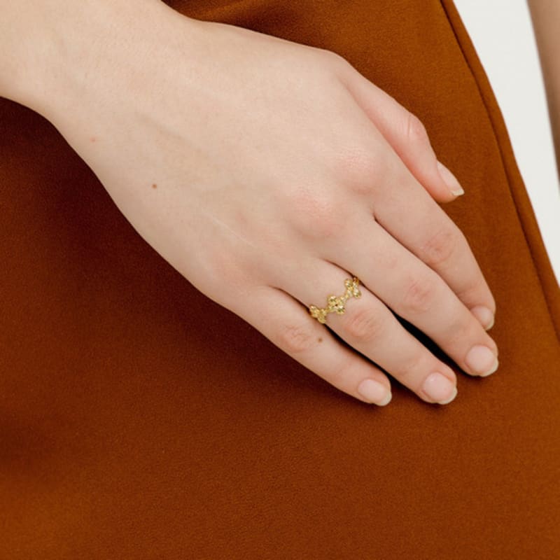 MATIAS Clover Ring (Gold)