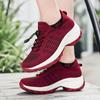 Lightweight Breathable Women Sneakers Casual Comfortable Platform Walking Flat Slip On Platform Fashionable Women Shoes