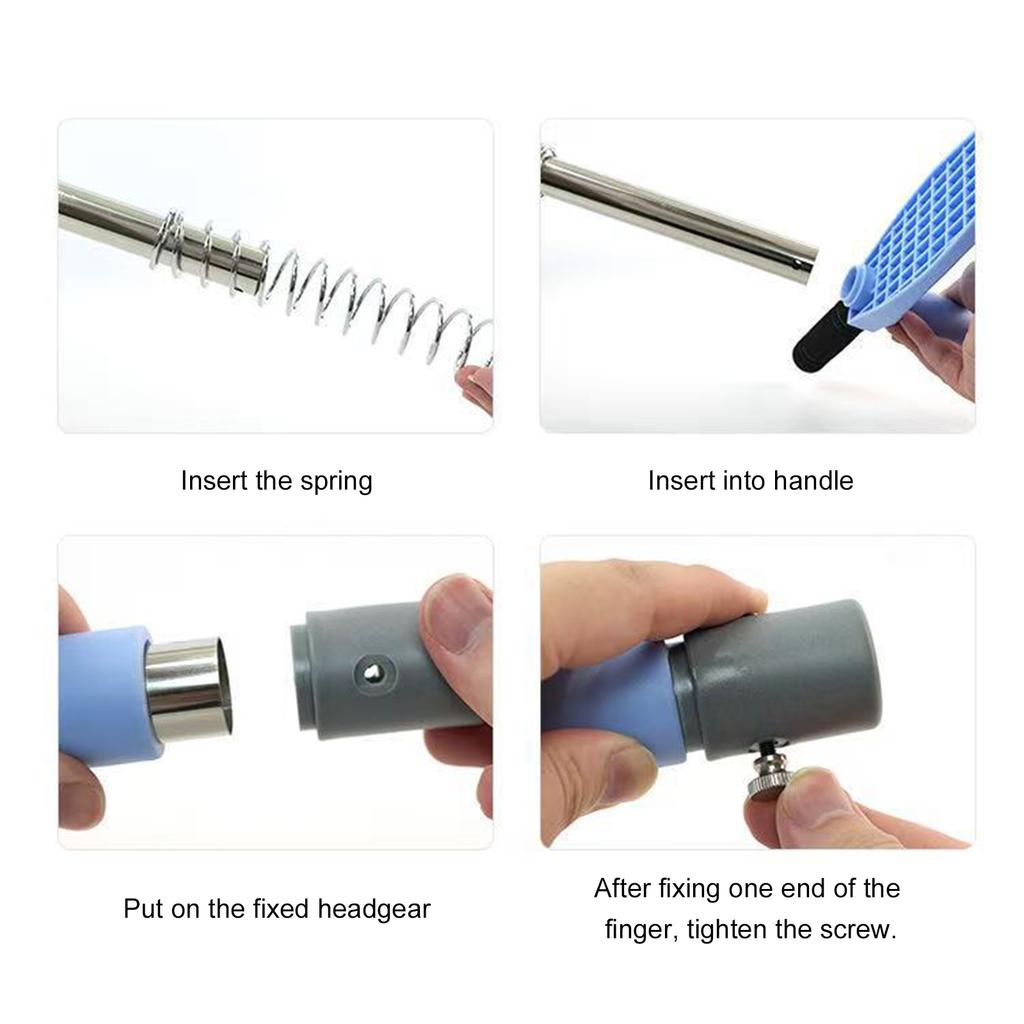 2-in-1 Thigh Training Bar Safe Home Fitness Workout Arm Thigh Trimmer Versatile Supplies for Leg/Arm/ Hip Shaping Women Men