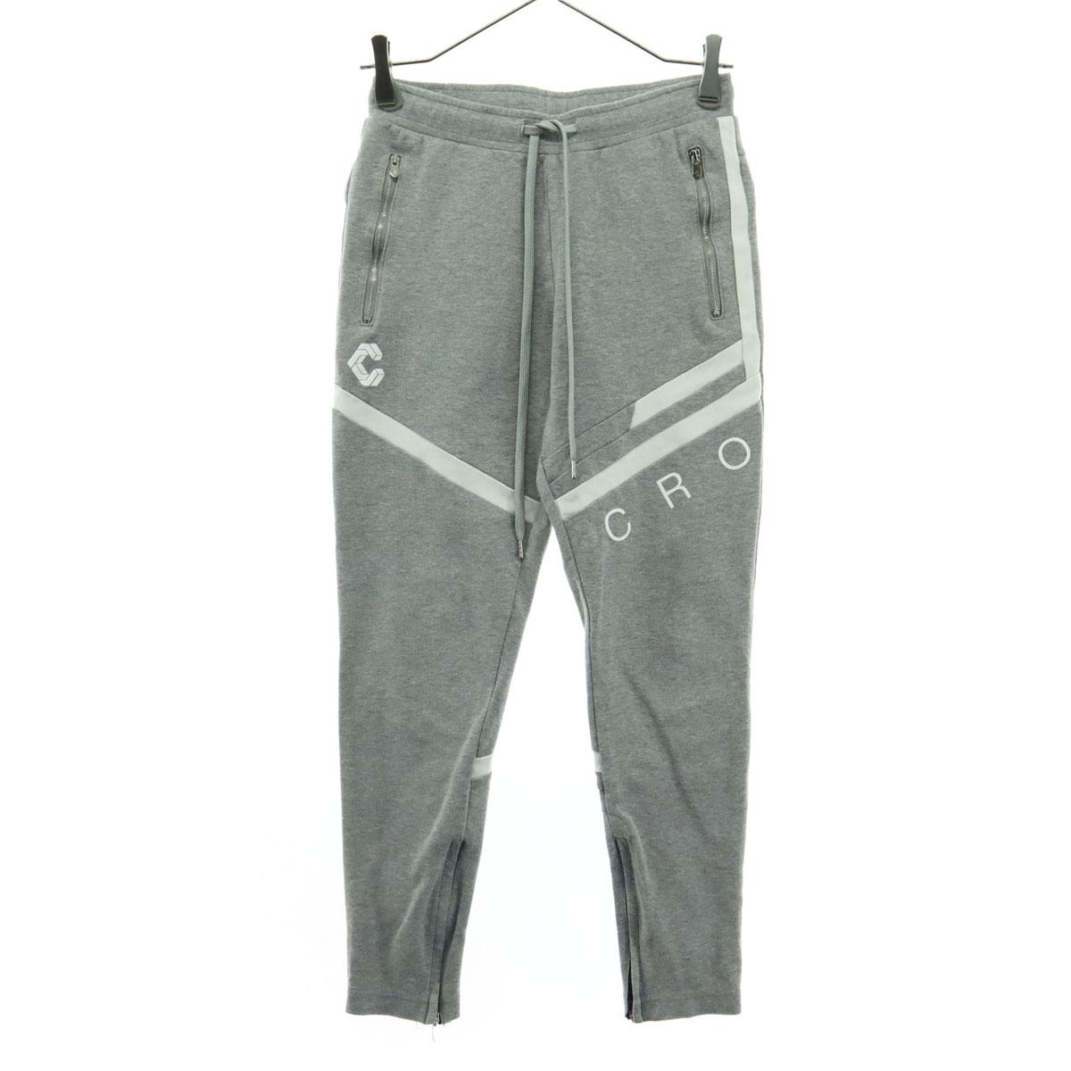 

CRONOS made in Japan English letters Sweat pants S gray Women Used