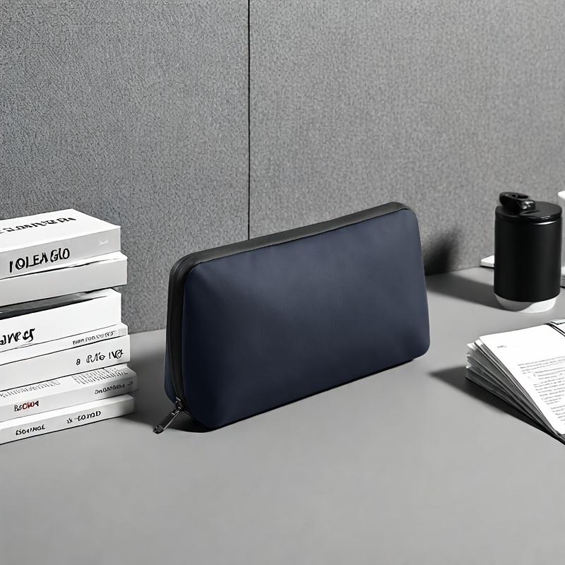 High Quality' Portable Tech Organizer Suitable for Sports Cameras, USB Drives, Cables & Chargers - Compact Travel Storage with Internal Compartments,