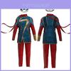 Senhora. Fantasia de Role Play da Marvel Kamala Khan Para Crianças e Adultos Perfeita Para o Halloween e Comic Con